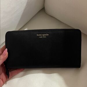 Kate Spade Sleek Black Wallet
